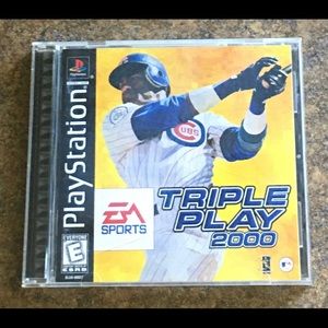 Sony PlayStation Triple Play 2000 Video Game